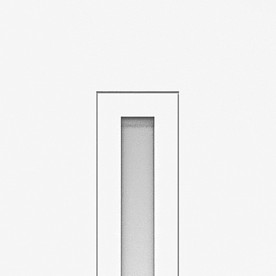 Detailansicht - flächenbündige Glasleiste Esile von vitaDOOR